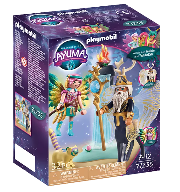 PLAYMOBIL Ayuma Abjatus mit Knight Fairy Hildi 71235