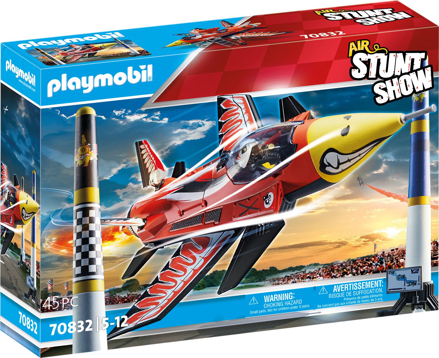 PLAYMOBIL Stuntshow Düsenjet Eagle 70832