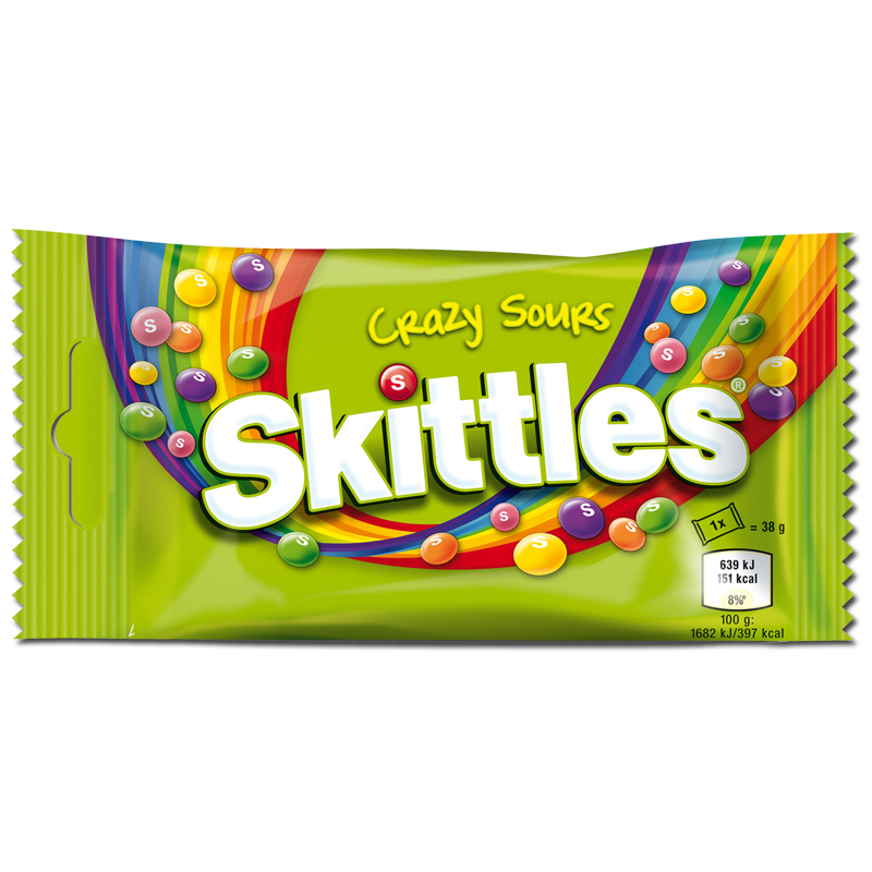 Skittles Crazy sours