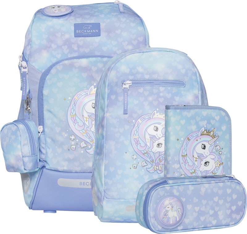 Beckmann Active Air FLX 6-teiliges Set Unicorn Princess Ice Blue