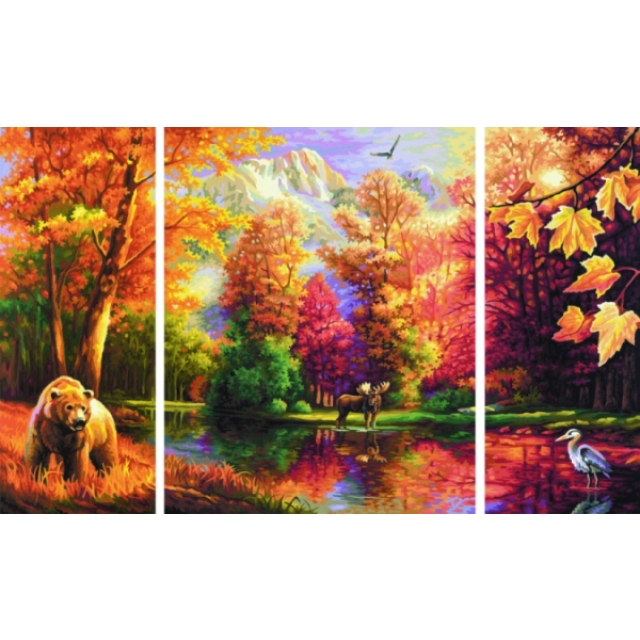 Schipper Indian Summer Triptychon