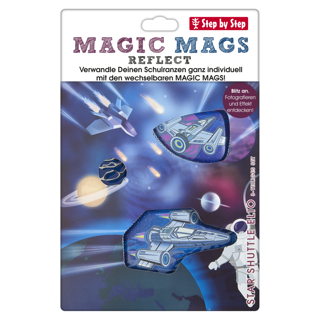 Step by Step Magic Mags Reflect Star Shuttle Elio