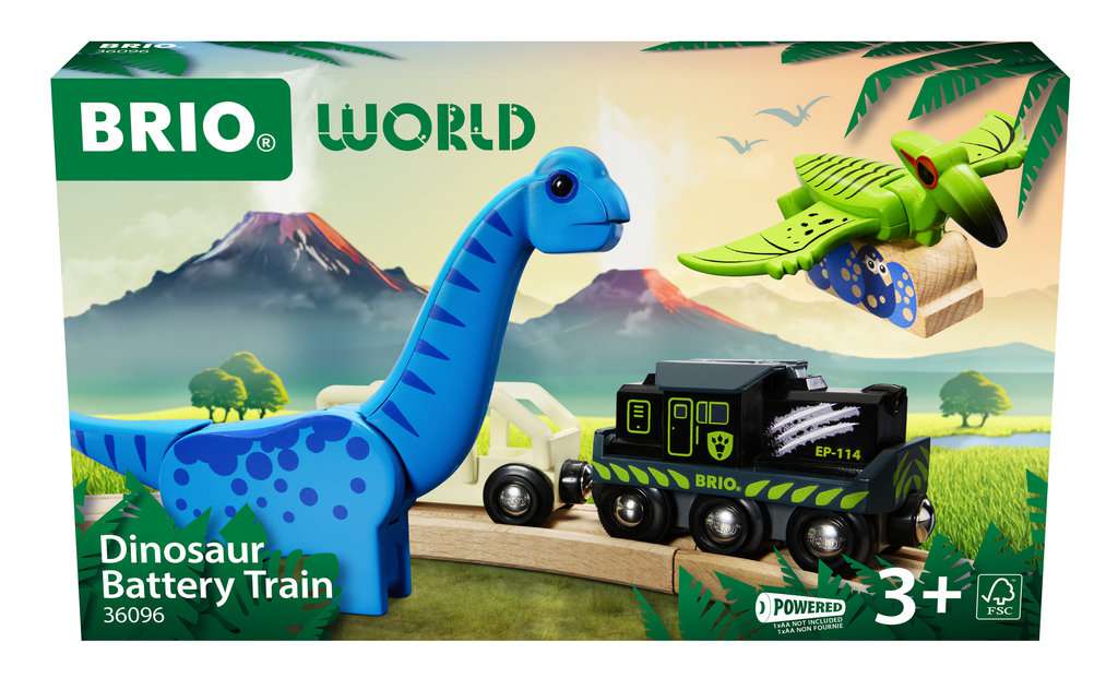 Brio Dino Battery Train 36096