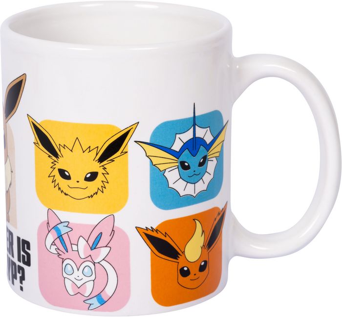 Tasse Pokémon Evoli Was ist dein Typ