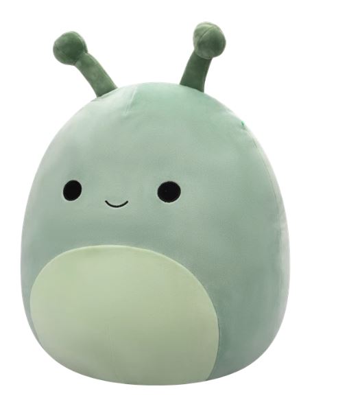 Squishmallow Schnecke 40cm olivgrün / Preeto