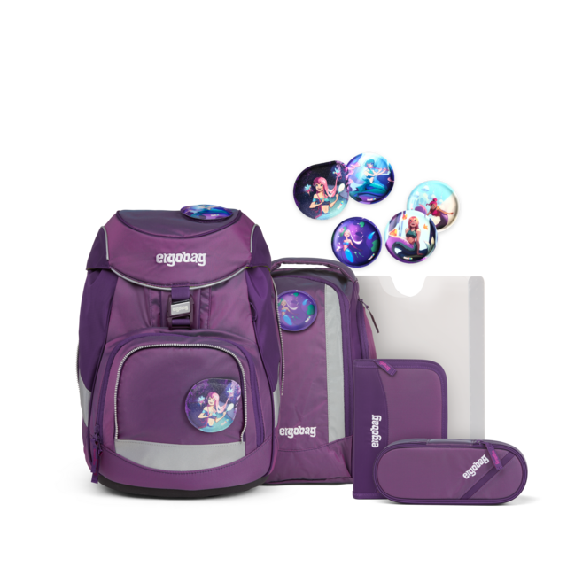 Ergobag Pack 6-tlg. Set MeereszauBär Shiny Edition