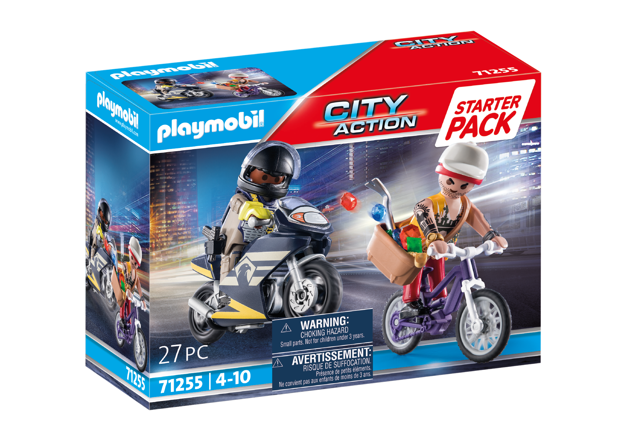 PLAYMOBIL City Action Starter Pack SEK und Juwelendieb 71255