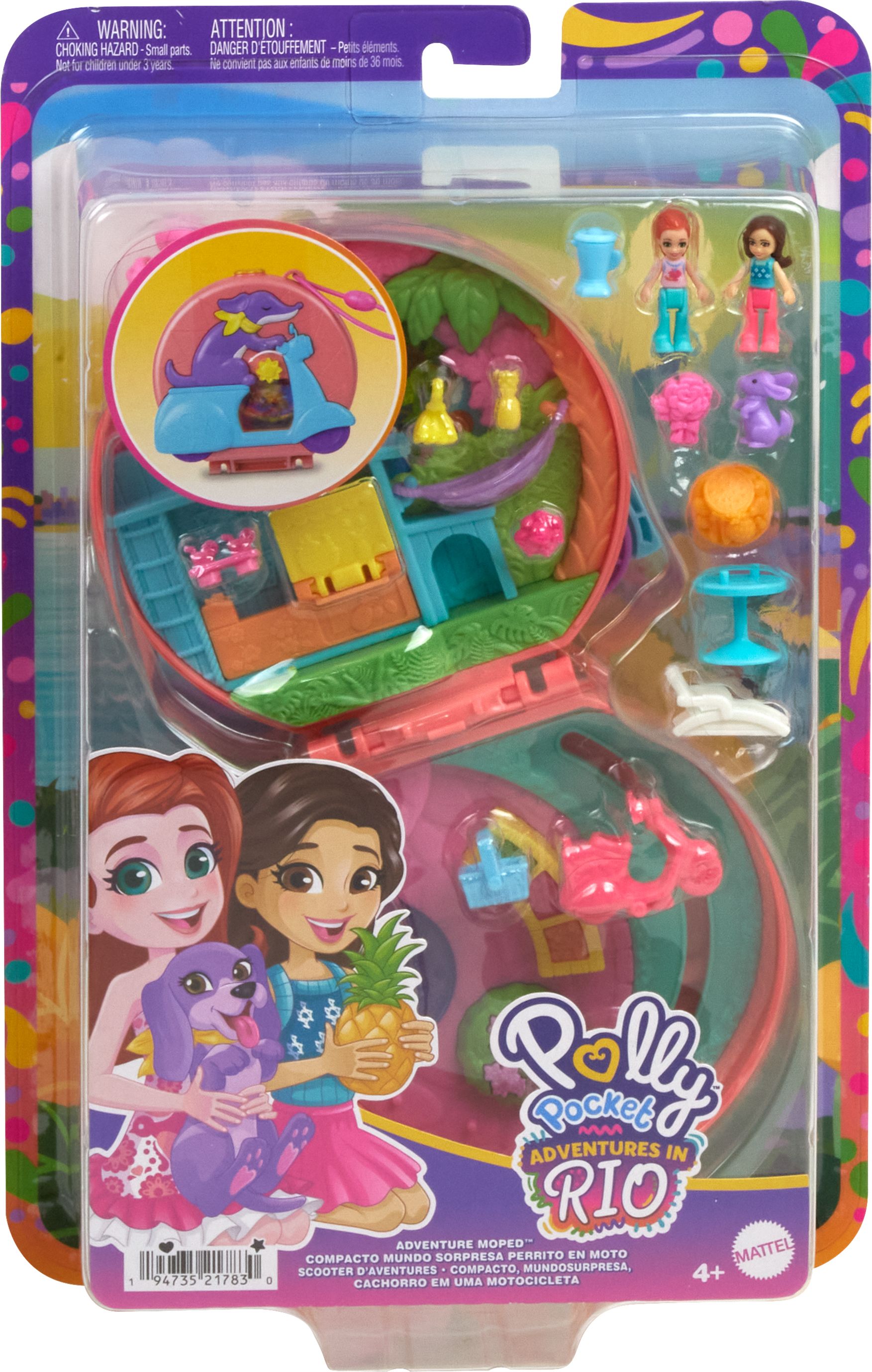 Polly Pocket Moped Schatulle