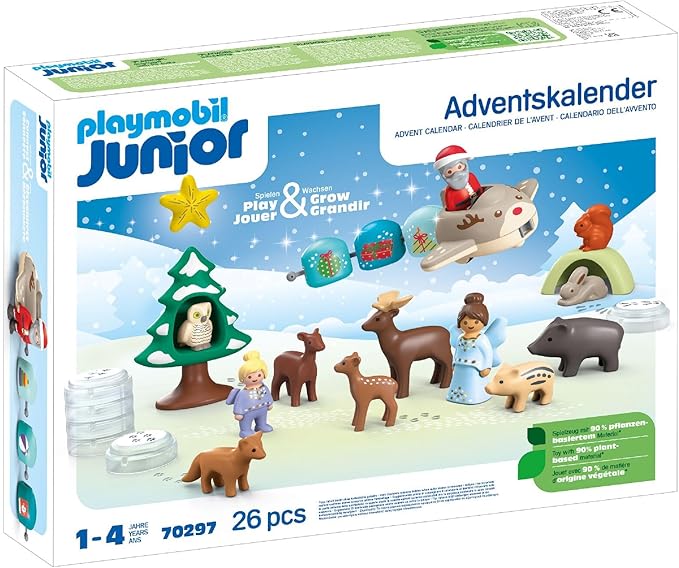 PLAYMOBIL Adventskalender 1.2.3: Schneeweihnacht 70297