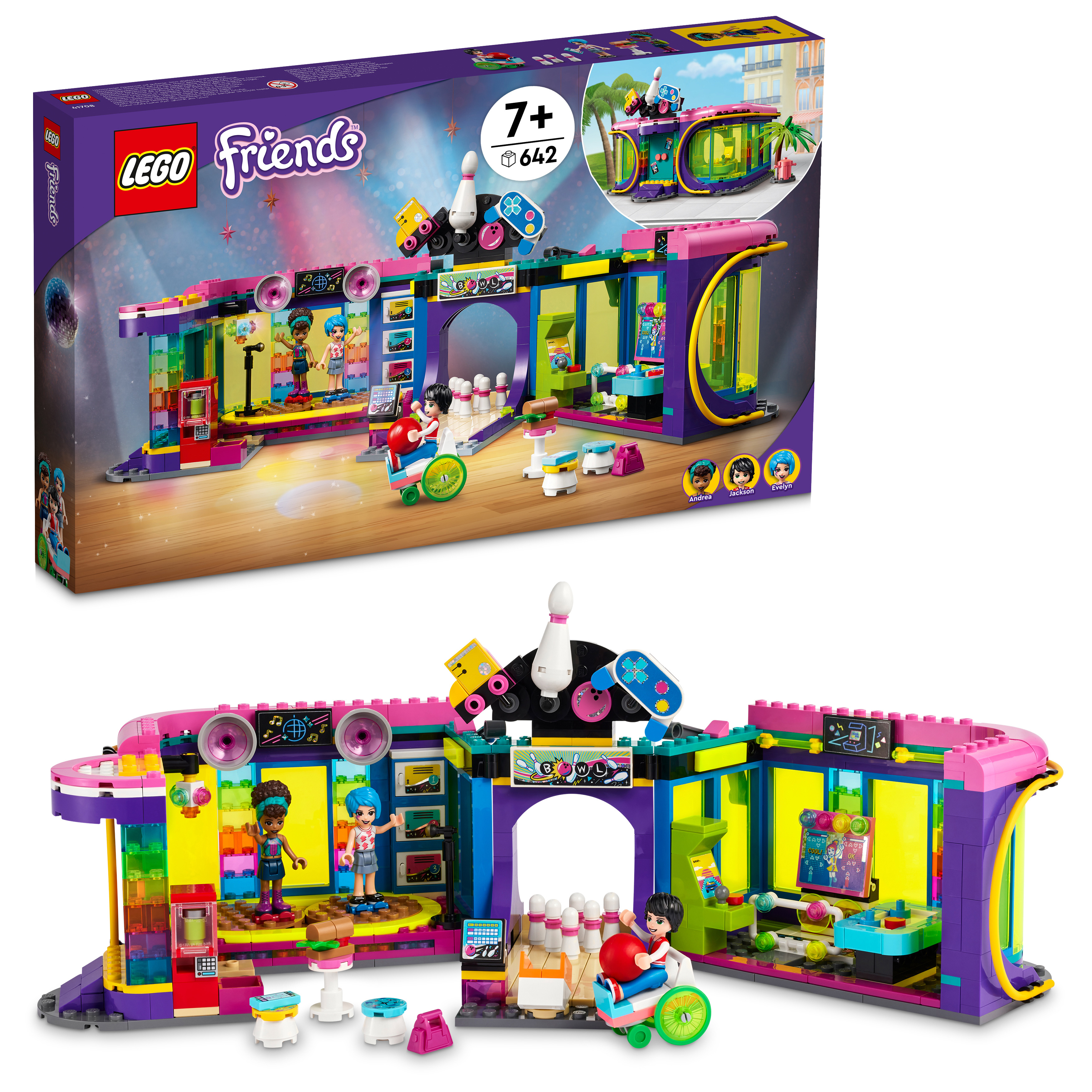 LEGO Friends  Rollschuhdisco 41708