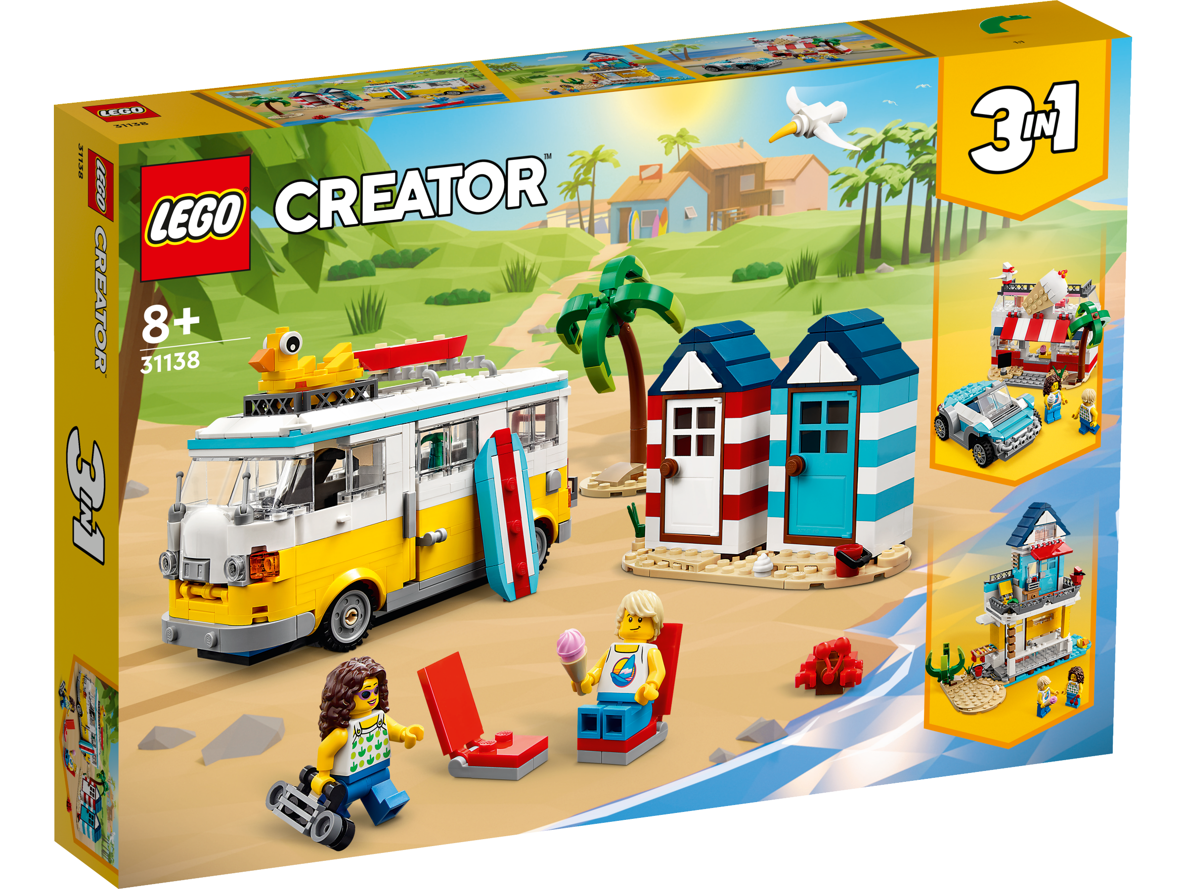 LEGO Creator Strandcampingbus 31138