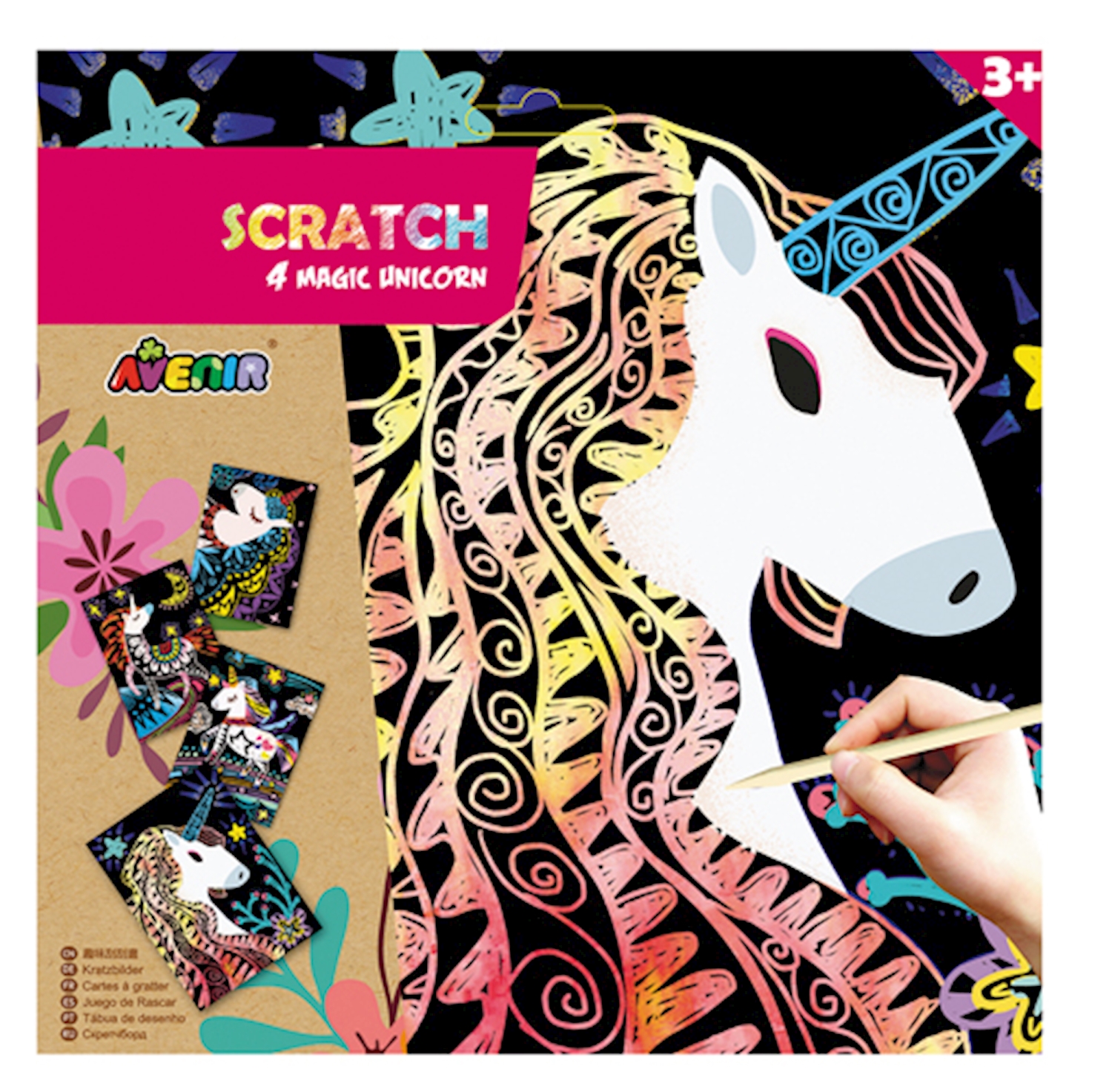 Scratch Kratzbilder Einhorn