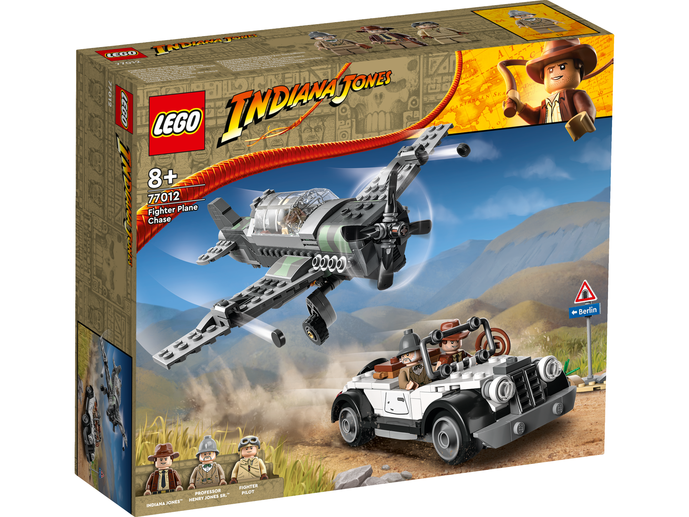 LEGO Jurassic World Flucht vor dem Jagdflugzeug 77012