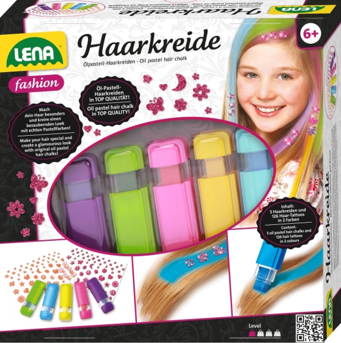 LENA Fashion Set Haarkreide