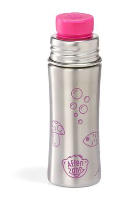 Affenzahn Edelstahltrinkflasche pink