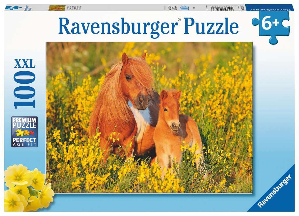 Puzzle 100 Teile Shetlandponys 013.283