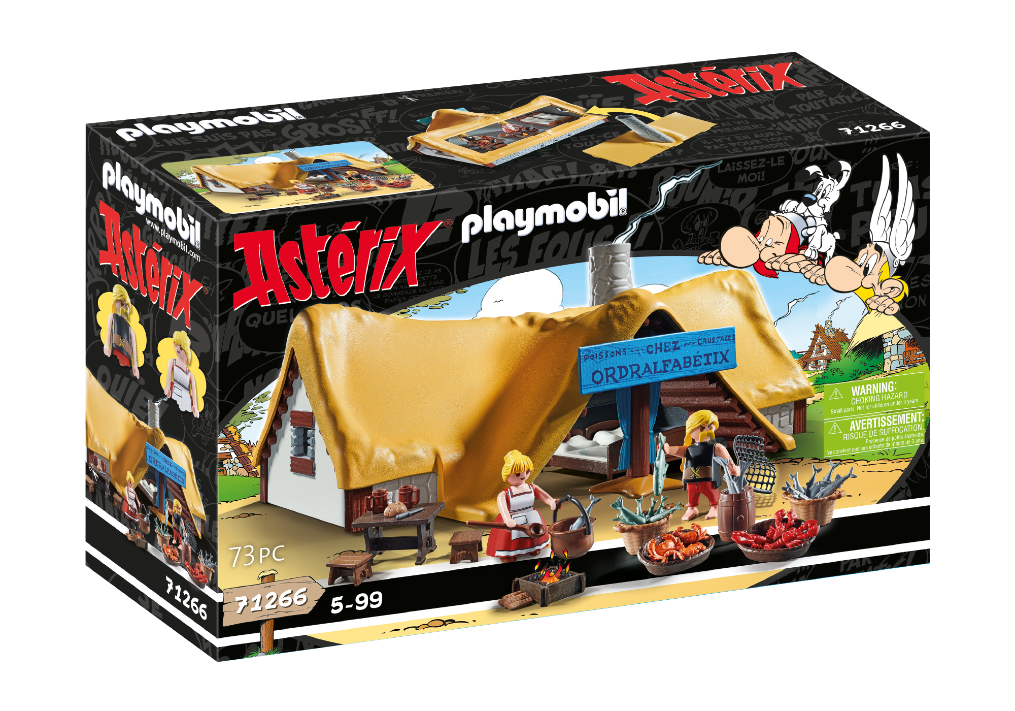 PLAYMOBIL  Asterix Hütte des Verleihnix 71266