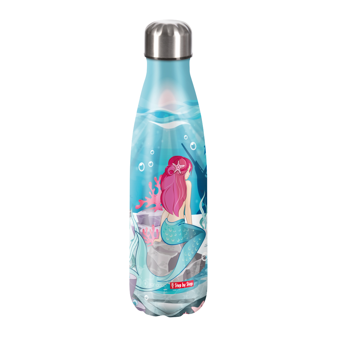 Step by Step Edelstahl-Trinkflasche Mermaid Bella