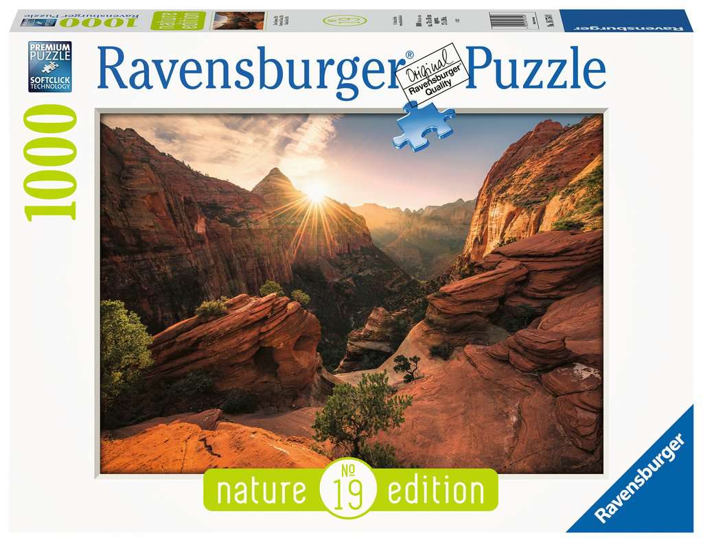 Puzzle 1000 Teile  Zion Canyon USA 16.754