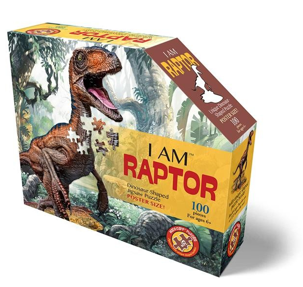 Shape Puzzle Junior Velociraptor 100 T.