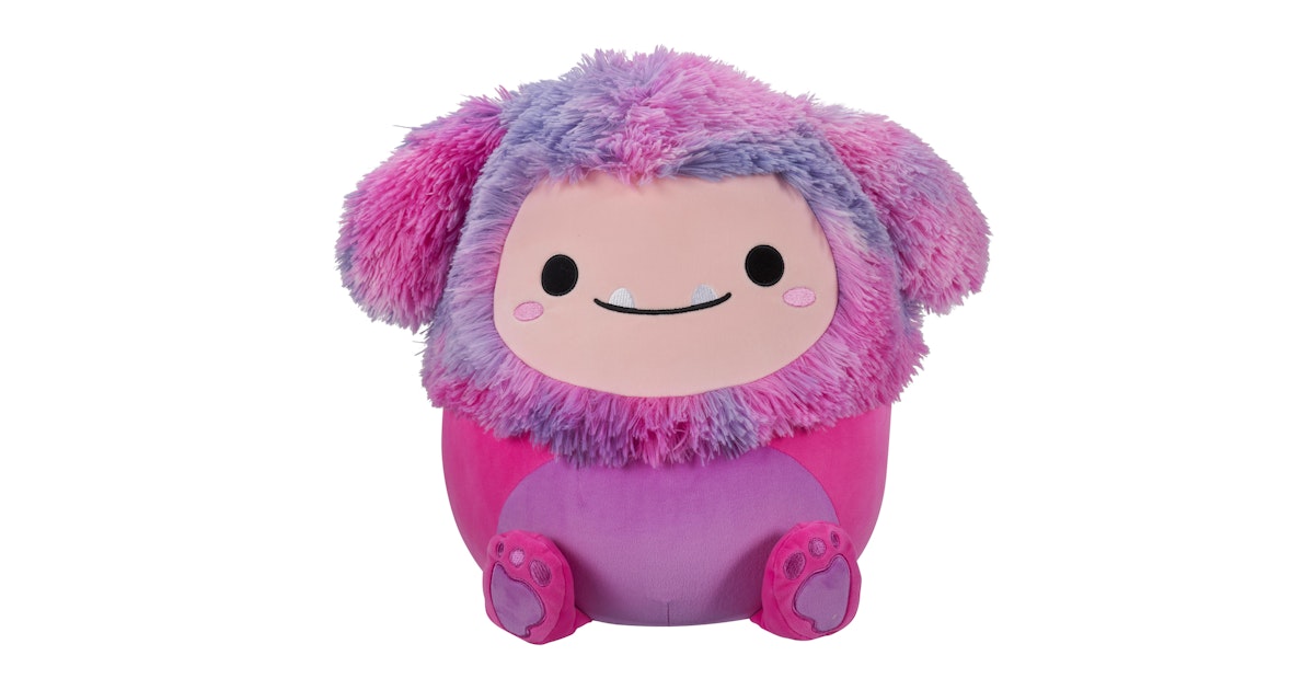 Squishmallow Woxie Bigfoot 30cm Rot