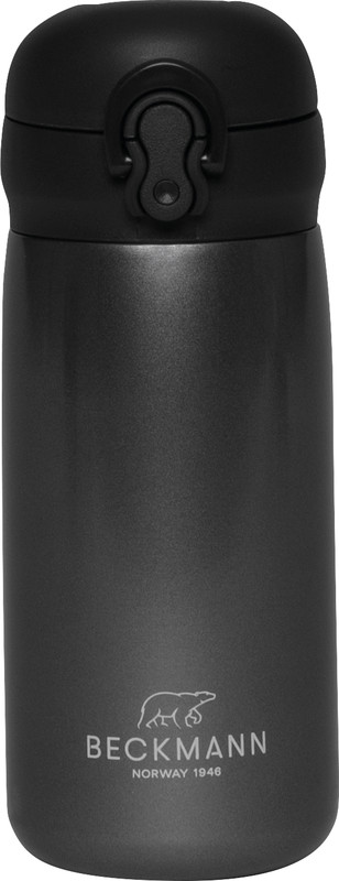 Beckmann Thermoflasche 320ml schwarz