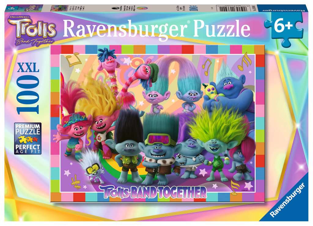 Puzzle 100 Teile Trolls 3 13.390