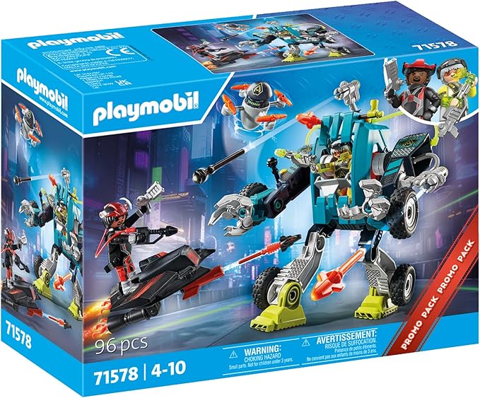 PLAYMOBIL Roboter vs. Fluggleiter 71578