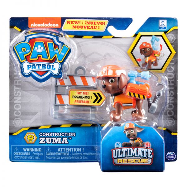 Paw Patrol Ultimate Rescue Construction Zuma