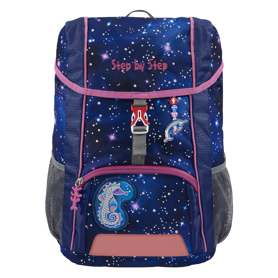 Step by Step KID REFLECT - Special Edition Rucksack - Set Star Seahorse Zoe, 3-teilig