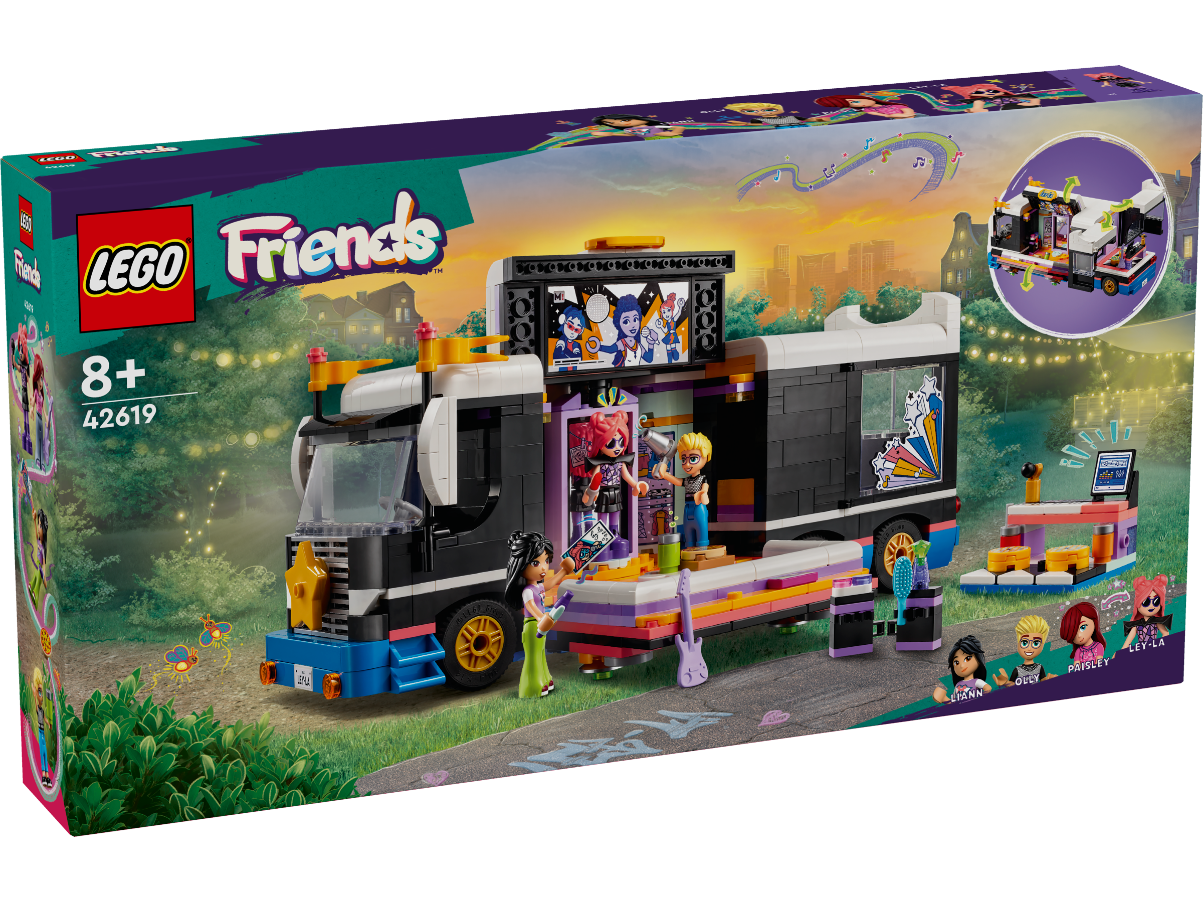 LEGO Friends Popstar-Tourbus 42619