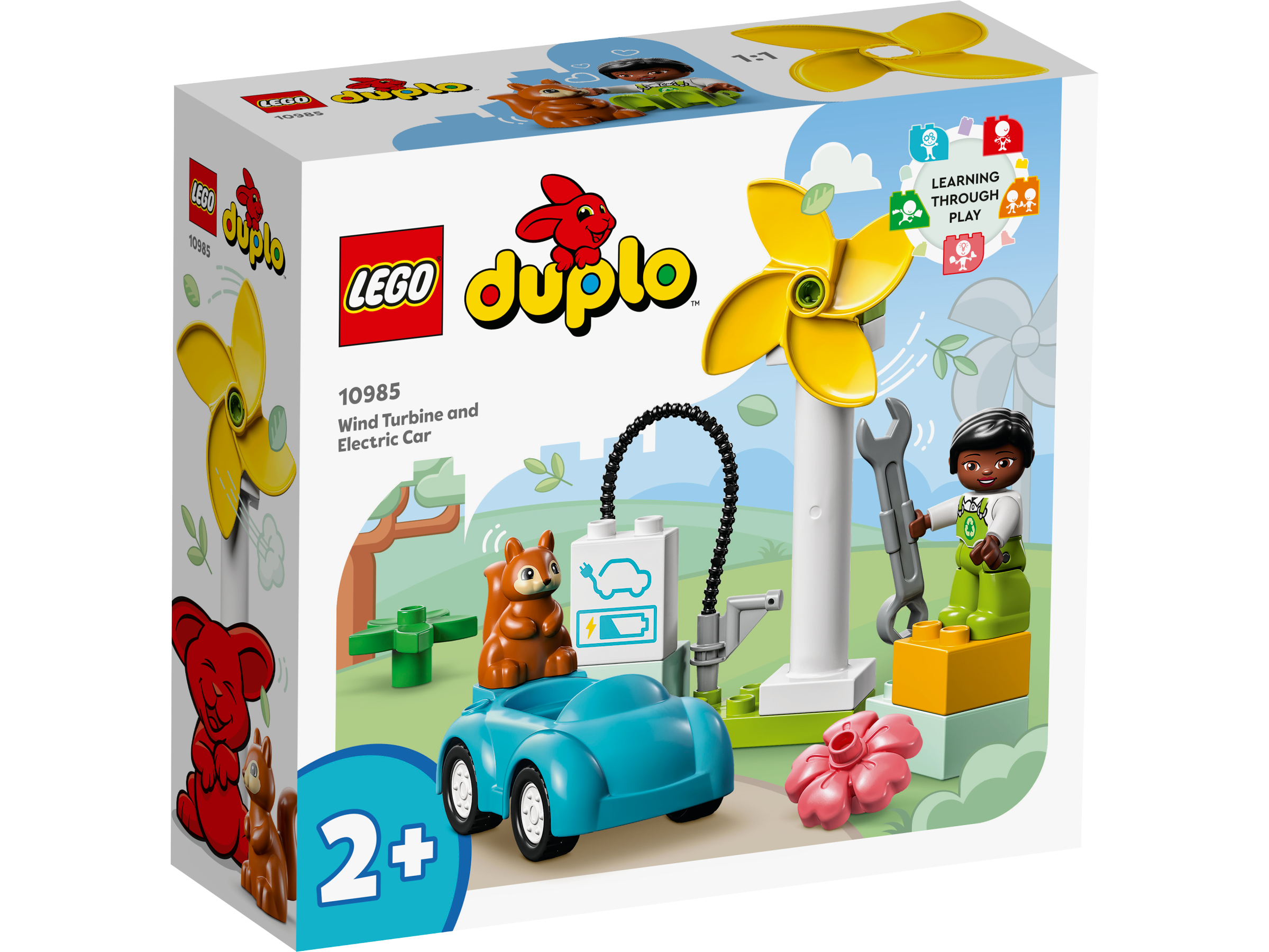 LEGO Duplo Windrad und Elektroauto 10985