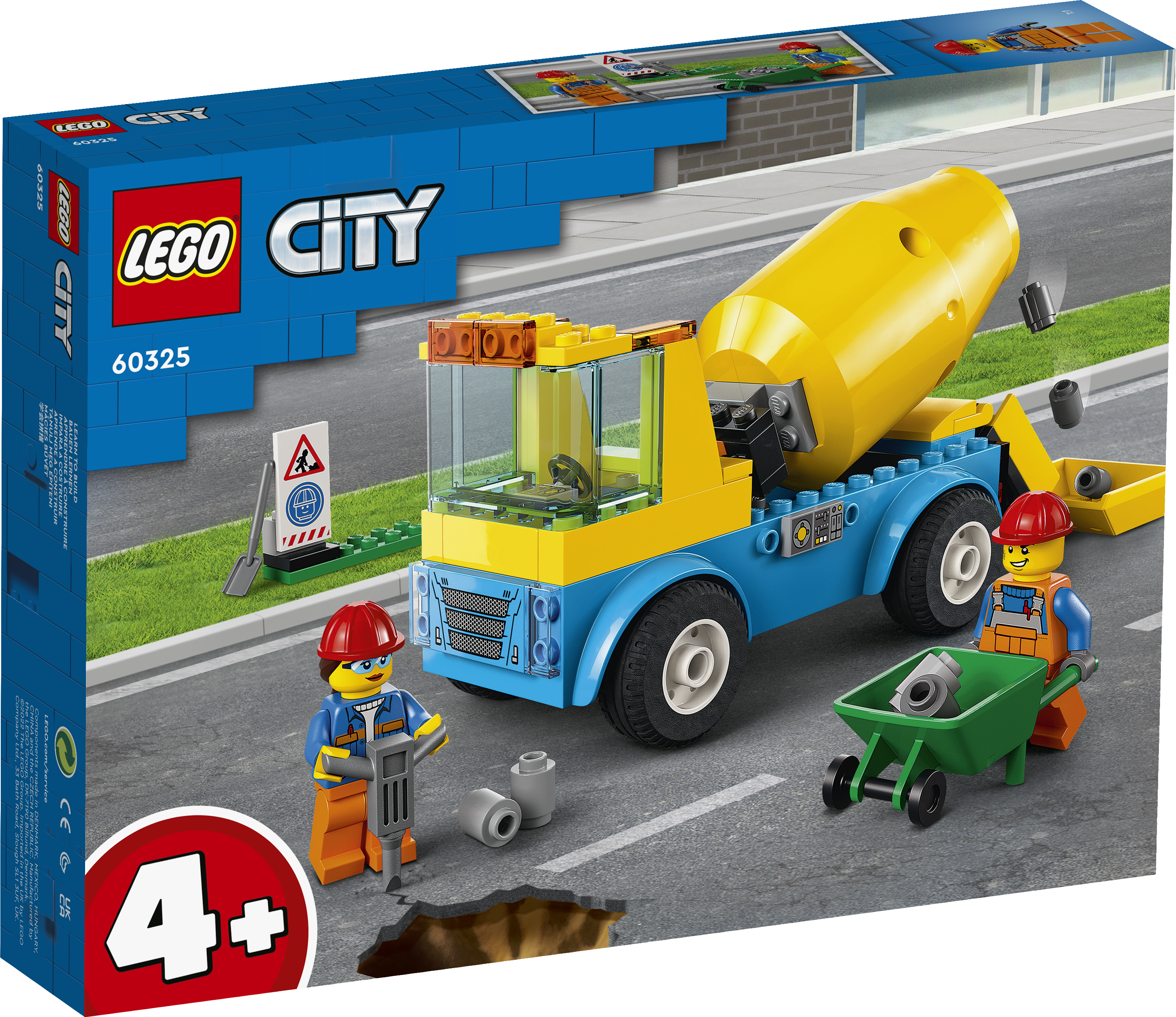 LEGO City Betonmischer 60325