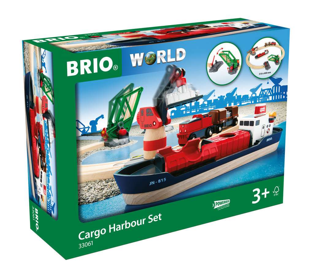 Brio Container Hafen Set 33061