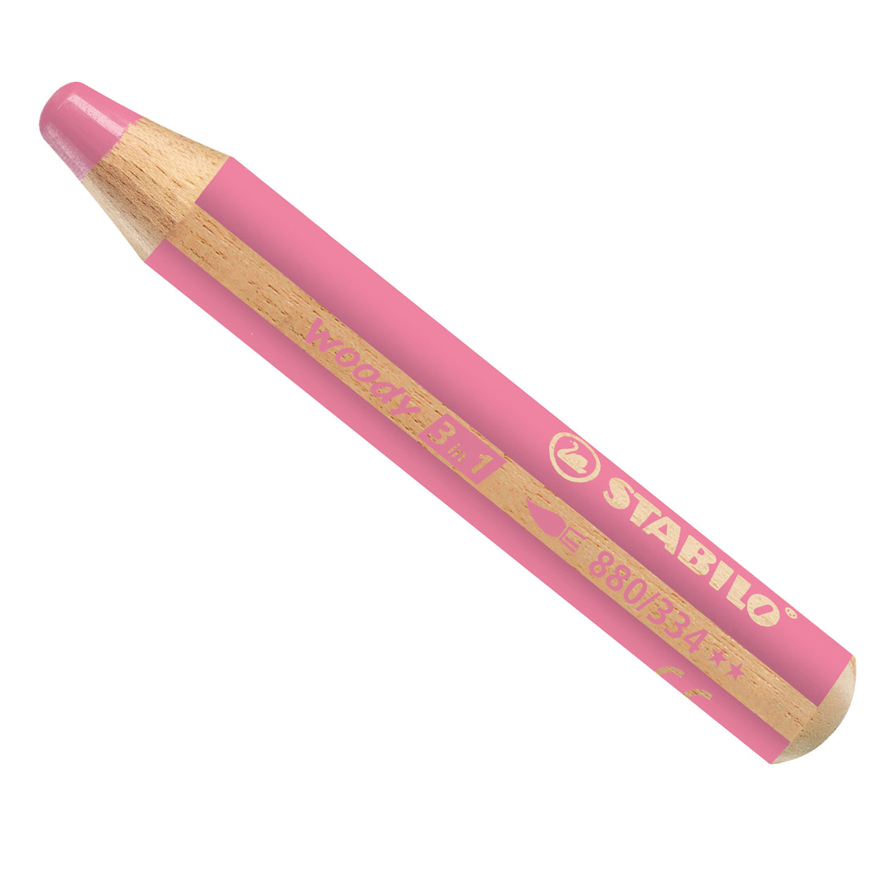 Stabilo Woody 3in1 Malstift pink