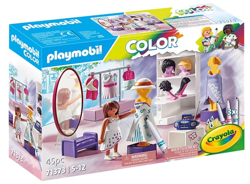 PLAYMOBIL Color Fashion Design Set 71373