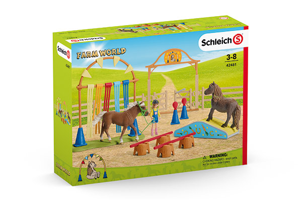 Schleich Pony Agility Training 42481