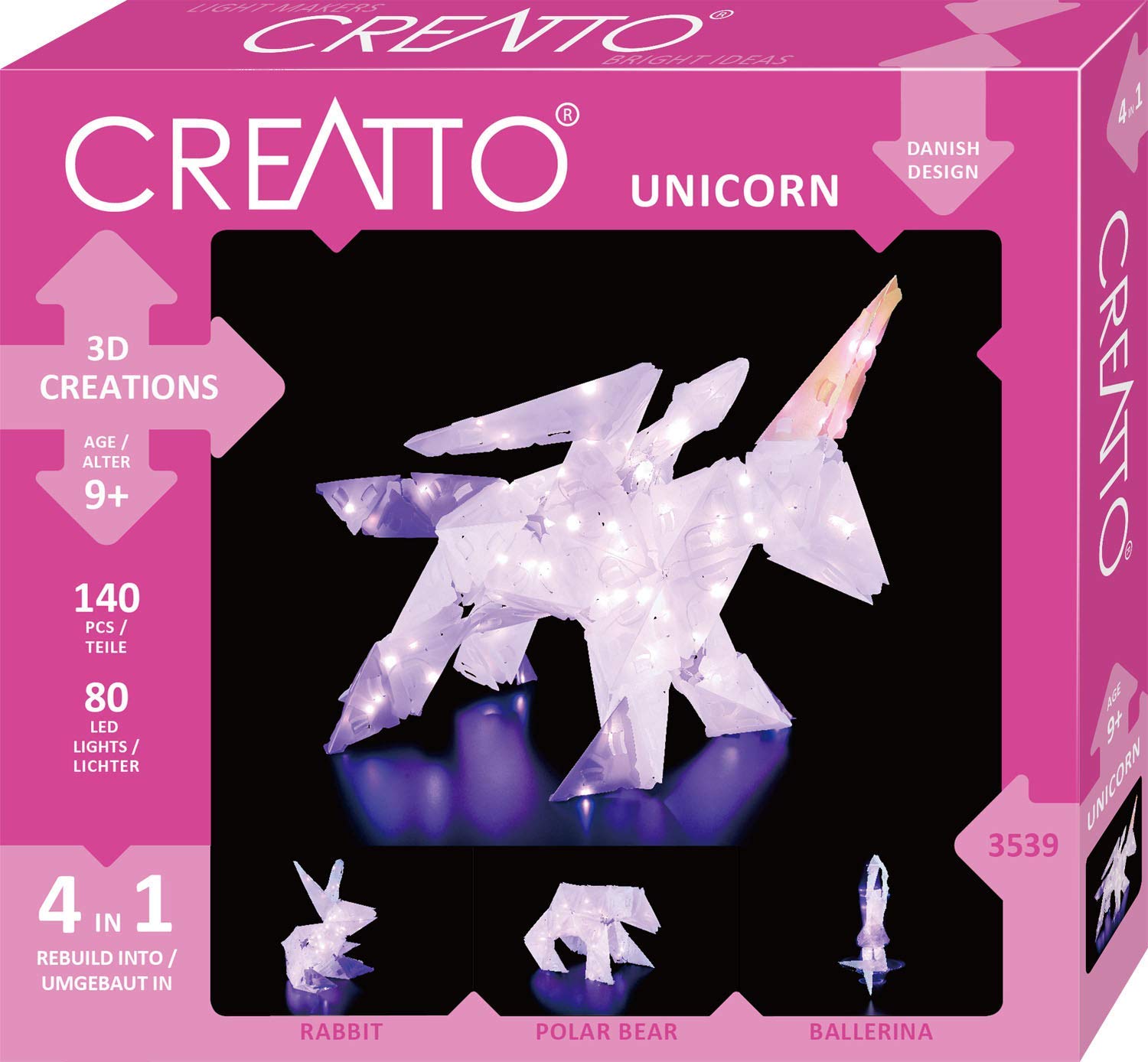 Kosmos Creatto Maxi Einhorn 140 Teile