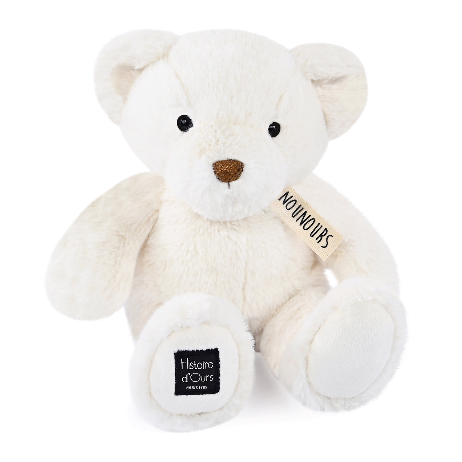 Doudou Bär Nounours weiss 28cm