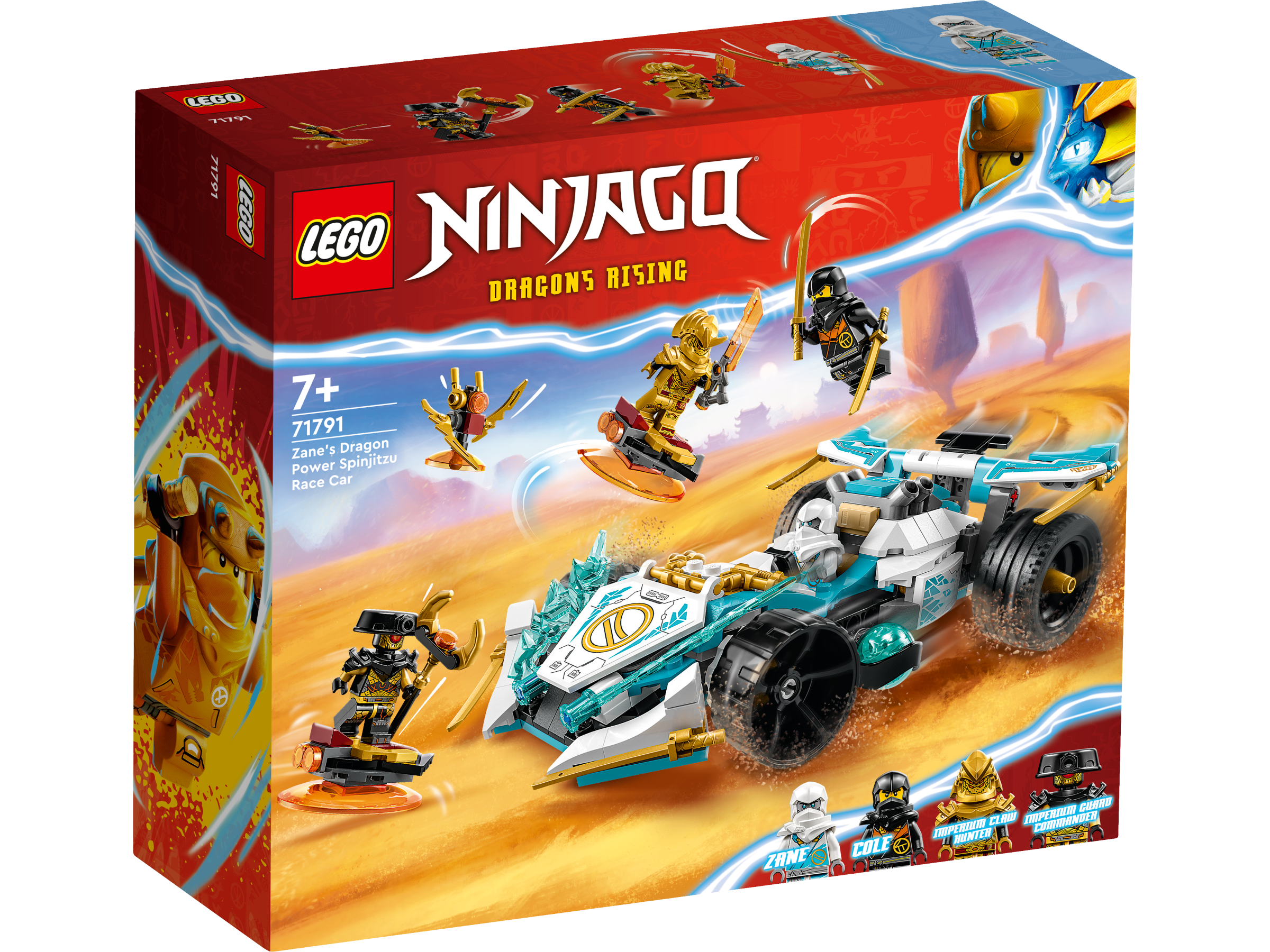 LEGO Ninjago Zanes Drachenpower Spinjitzu Rennwagen 71791