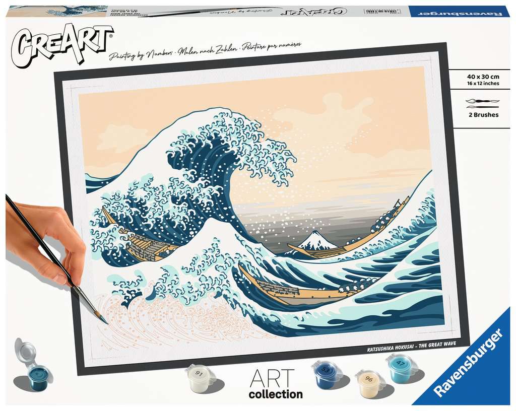 Creart ART Collection: Die grosse Welle vor Kanagawa 40x30cm 23.690