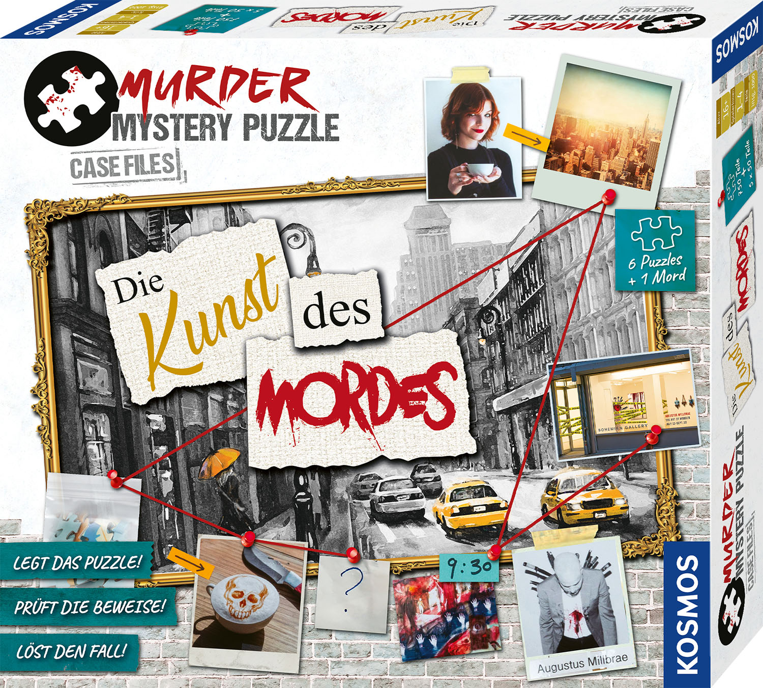 Kosmos Murder Mystery Puzzle - Die Kunst des Mordes