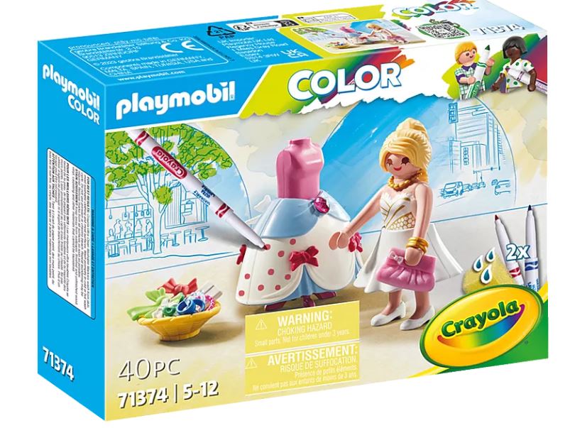 PLAYMOBIL Color Fashion Kleid 71374