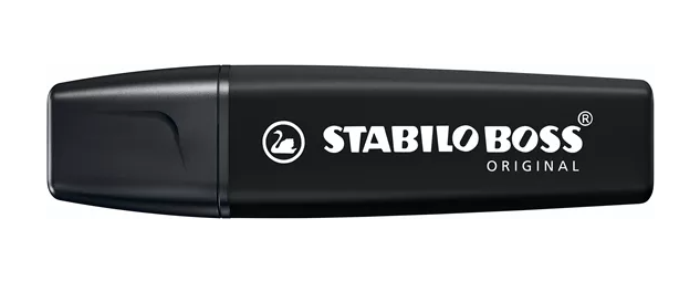 Stabilo Boss schwarz