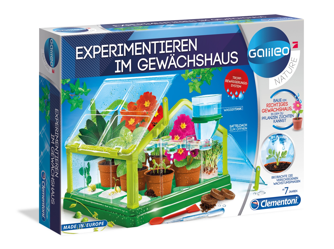 Galileo - Experimentieren im Gewächshaus