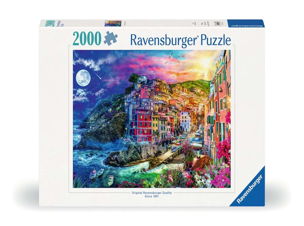 Puzzle 2000 Teile Farbenfrohe Cinque Terre