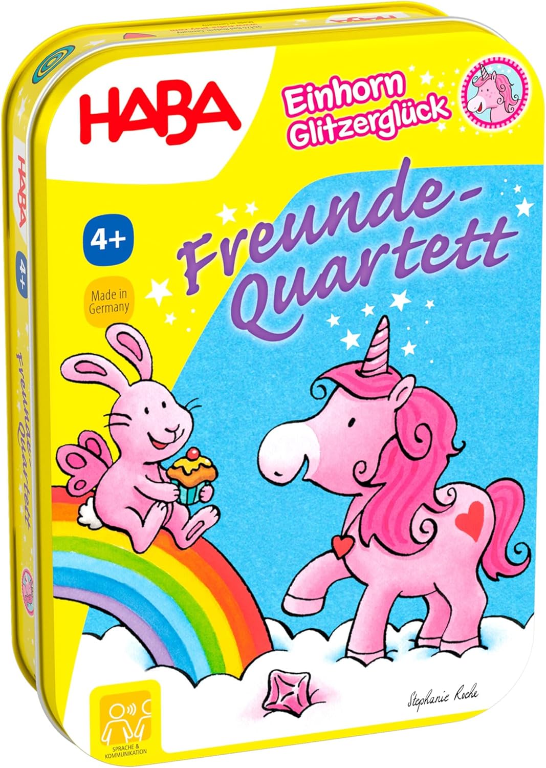 Einhorn Glitzerglück Freunde - Quartett