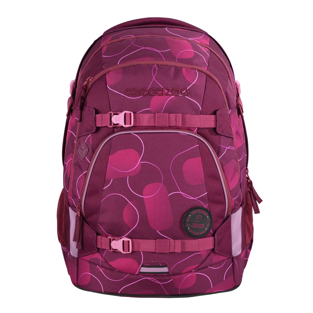 coocazoo Schulrucksack MATE, Berry Bubbles