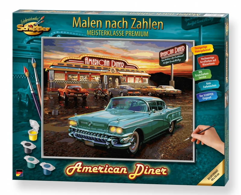 Schipper American Diner 40x50cm