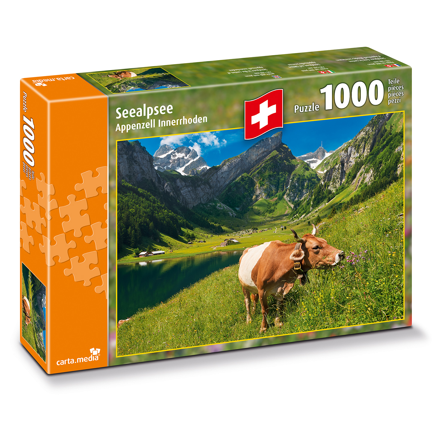 Puzzle 1000 Teile Seealpsee Appenzell Innerrhoden